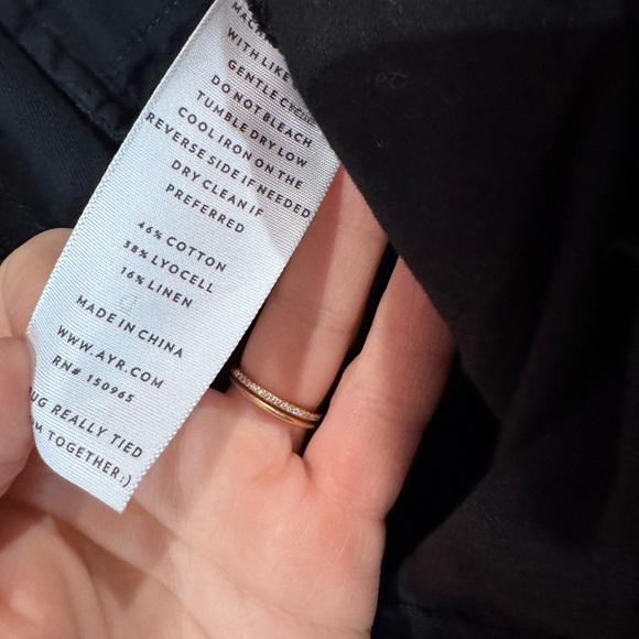 AYR Bam, Washed Black Pleated Trousers, 12 - Picture 6 of 12